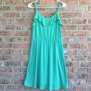 Spaghetti strap dress.